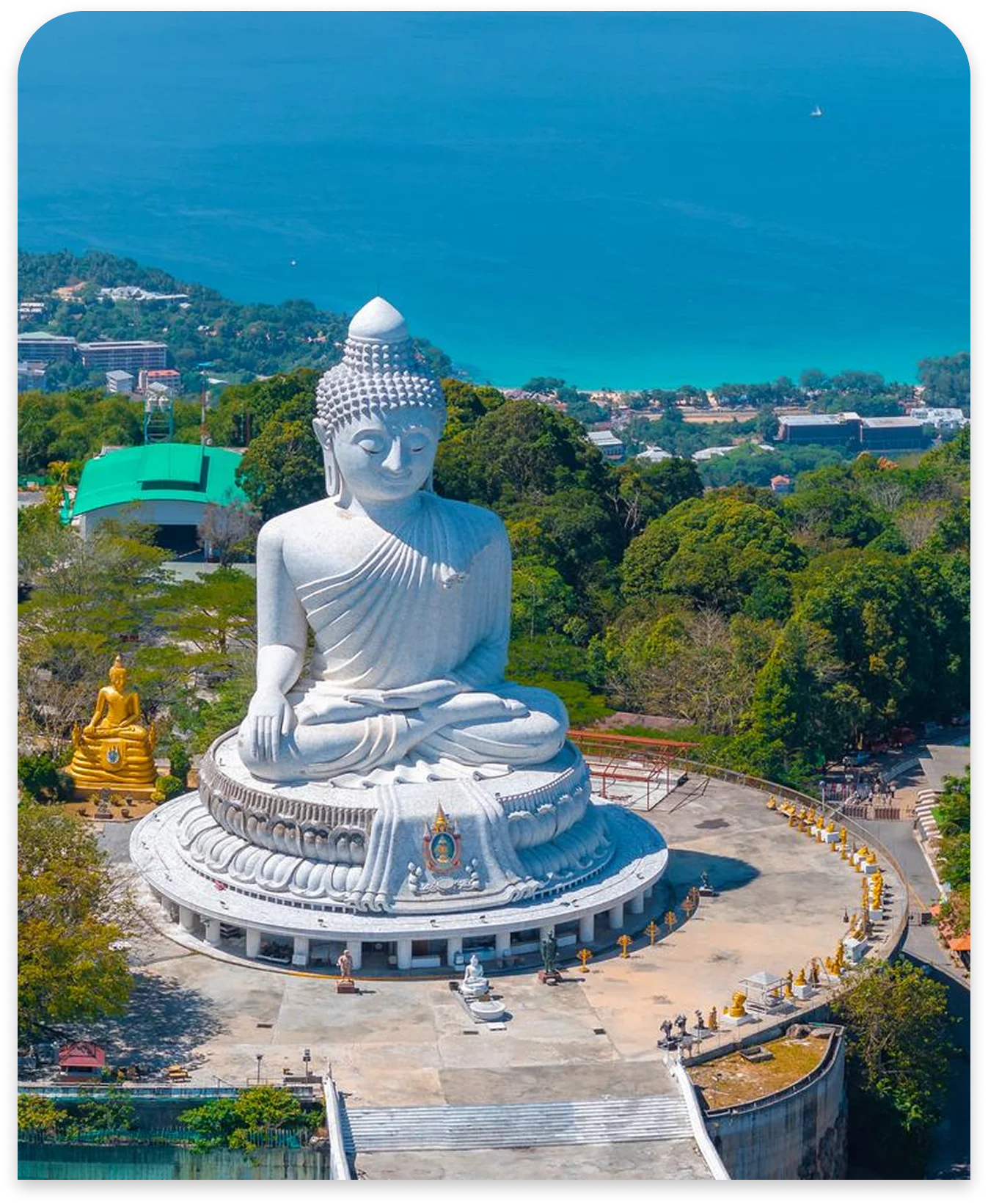 Big Buddha statue in Phuket, Thailand